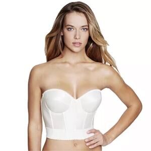NWT Dominique Apparel Noemi No6377 Backless Balconeete Bridal Bra Size 42D